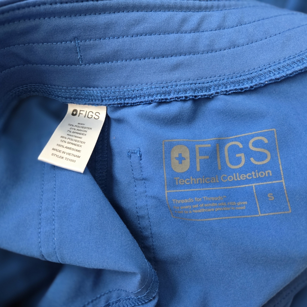 Figs Technical Collection Blue Pants - Picture 8 of 8